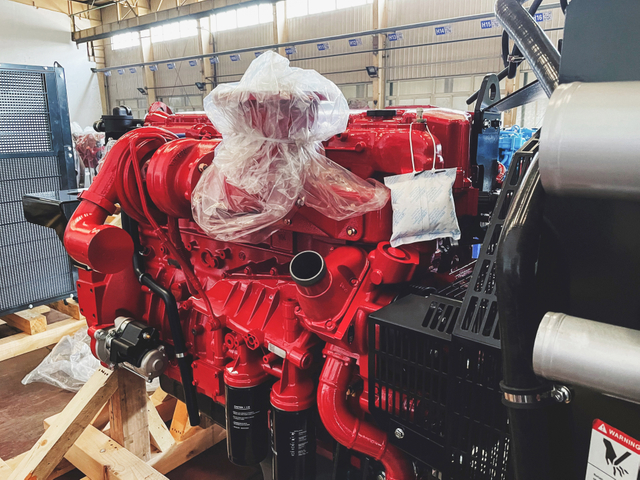 Conjunto de motor diésel con aislamiento acústico y tecnología de fundición avanzada