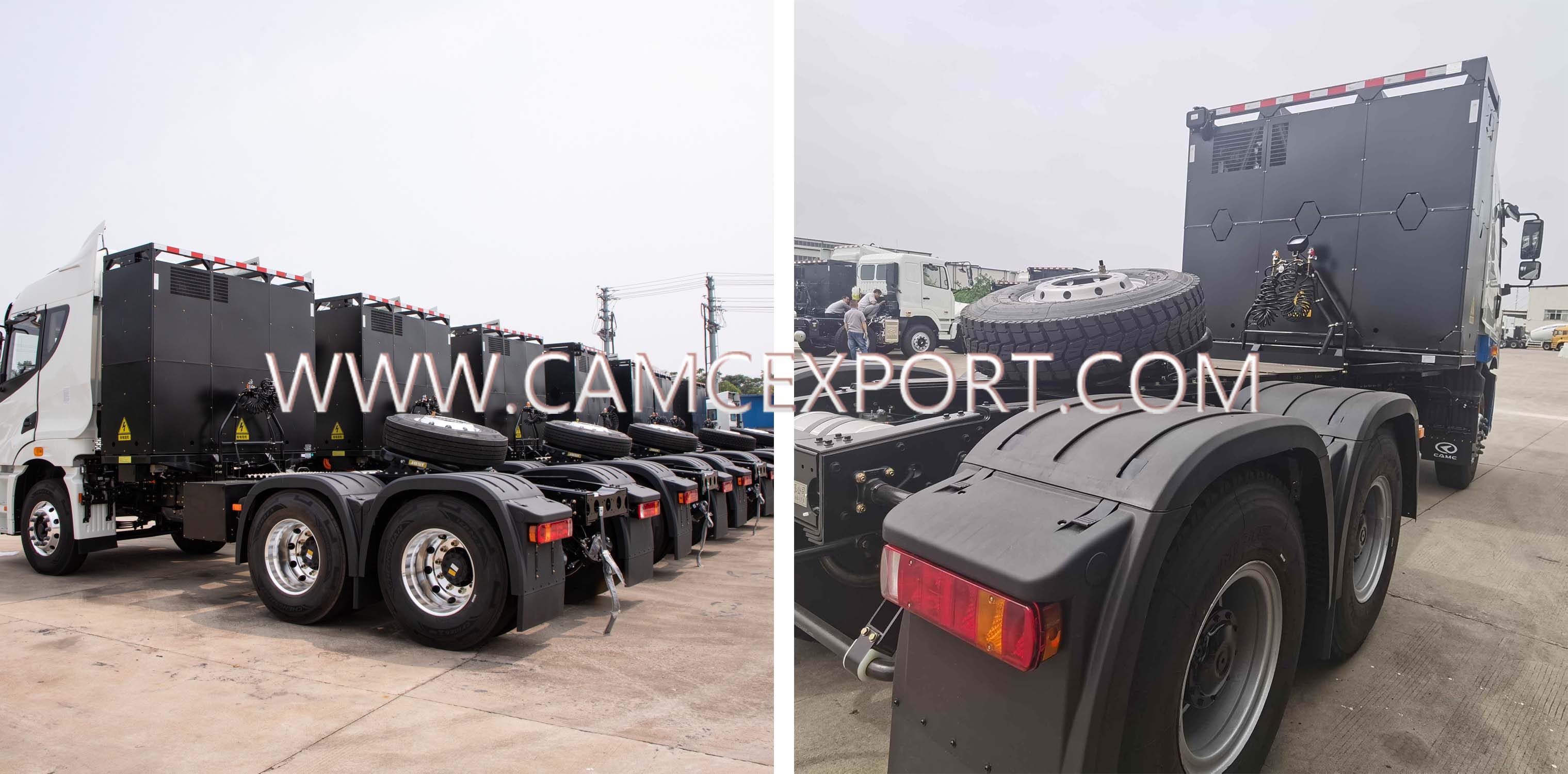 Tractor pesado el&eacute;ctrico CAMC