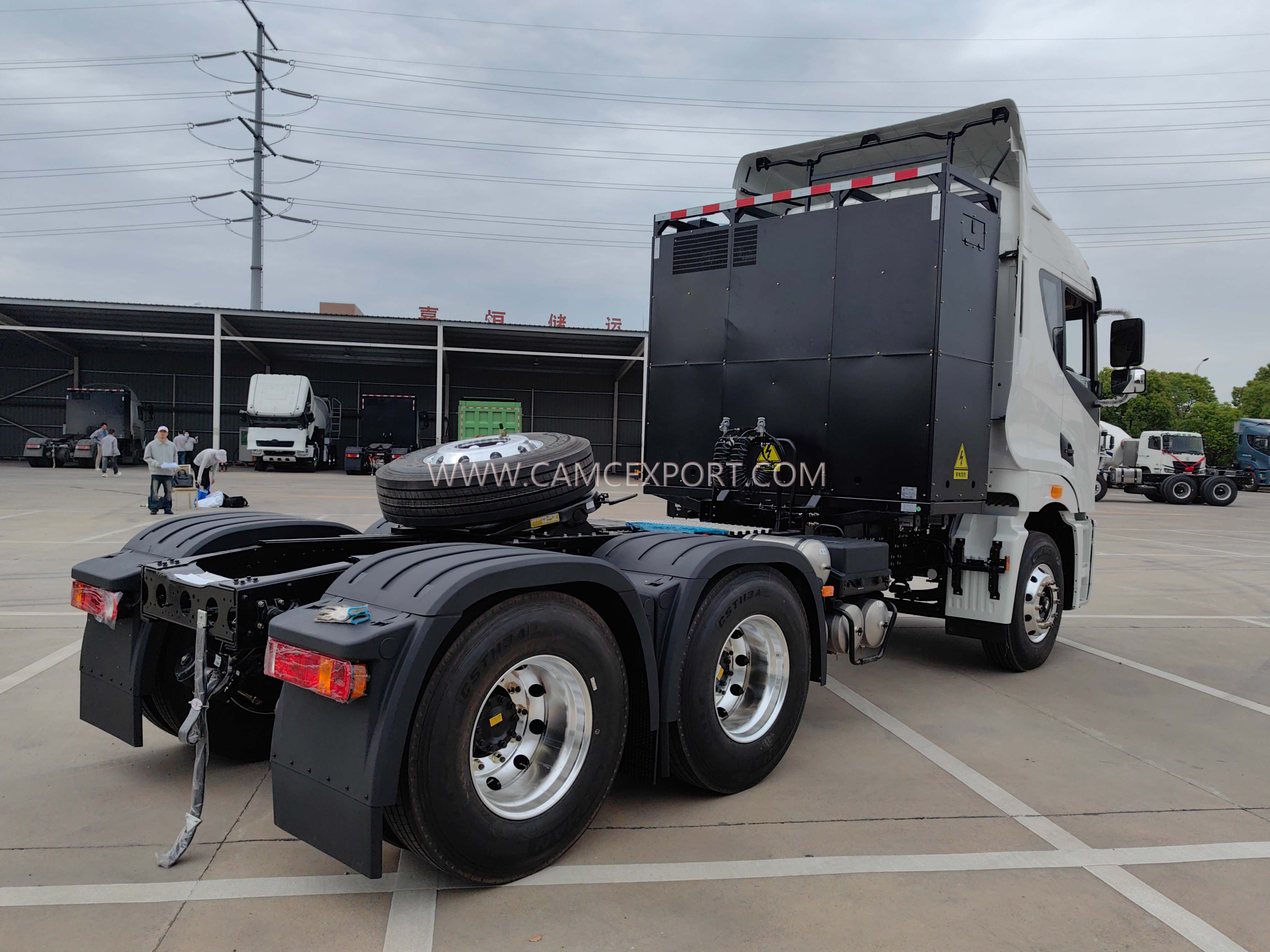 Tractor CAMC New Energy: ventajas y desafíos