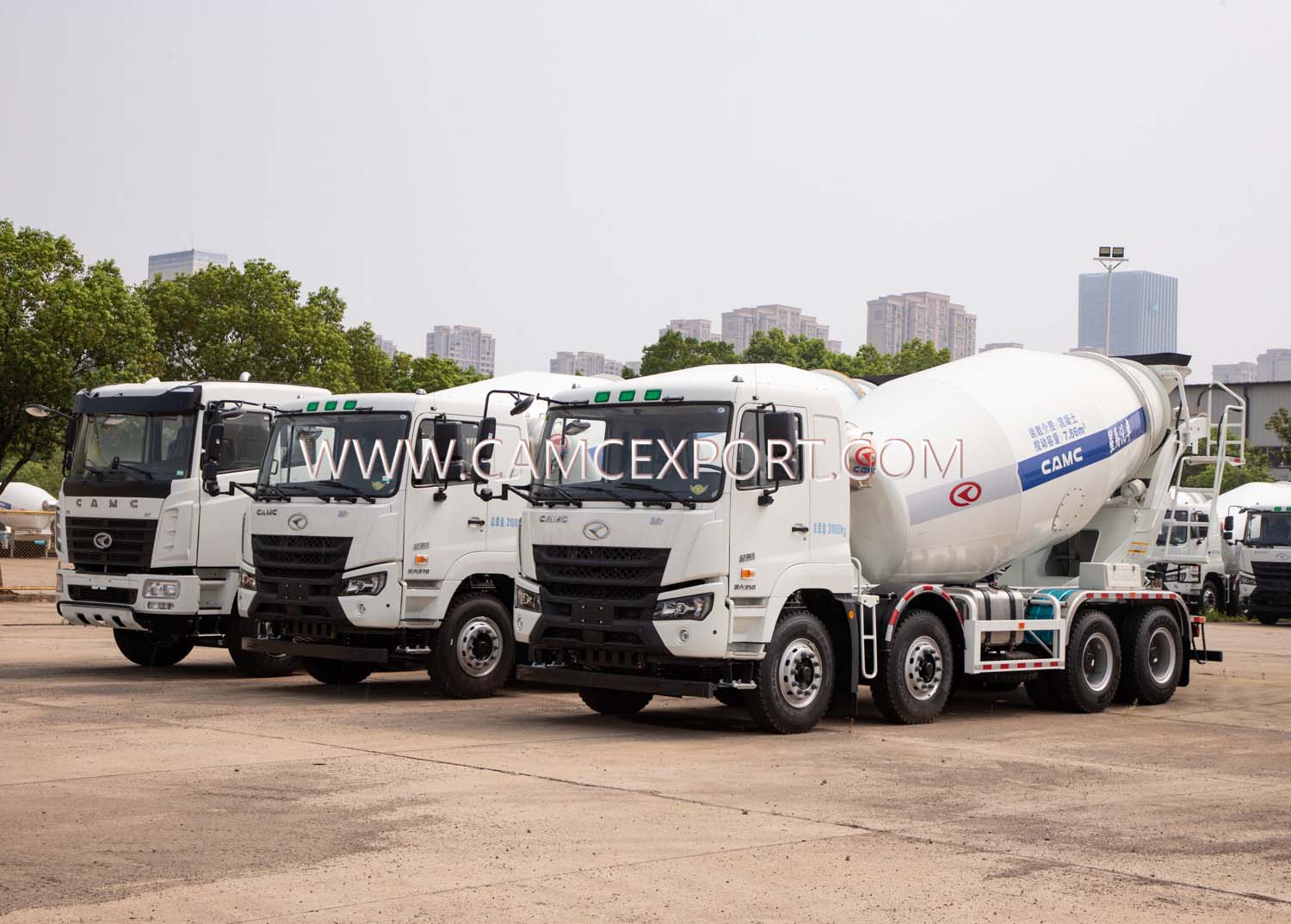 Cami&oacute;n de mezclador de concreto de CAMC