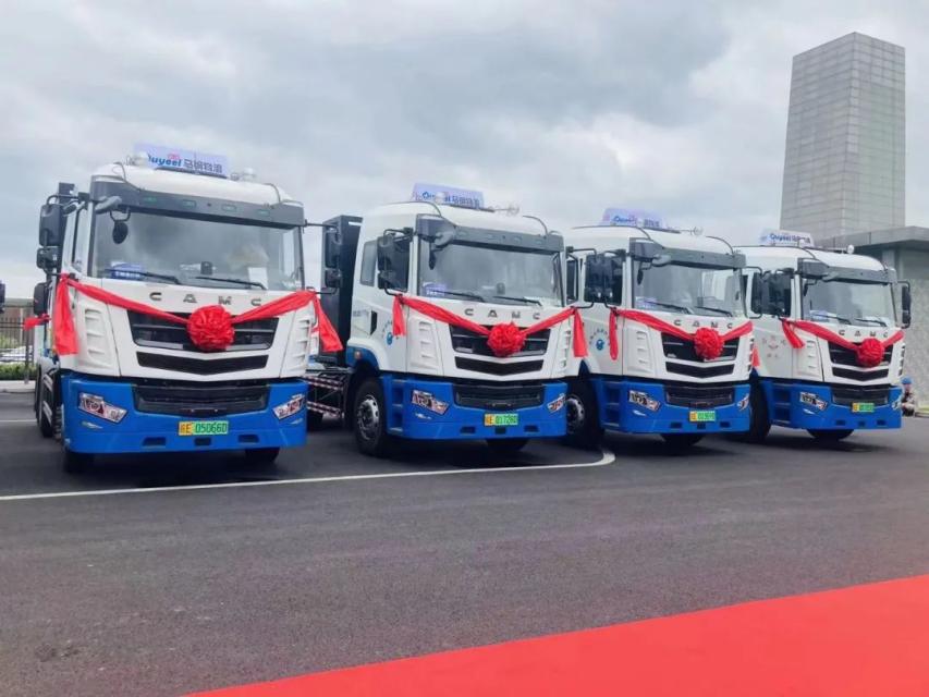 Camión mezclador de concreto portátil automático