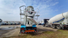 Camión hormigonera CNG 10 metros cúbicos para carreteras nacionales